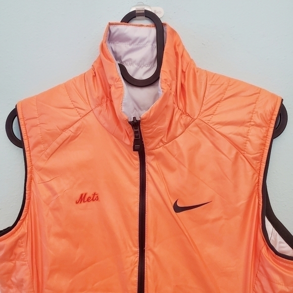 NIKE Performance Reversible Orange and Gray Vest Size S - Picture 5 of 15